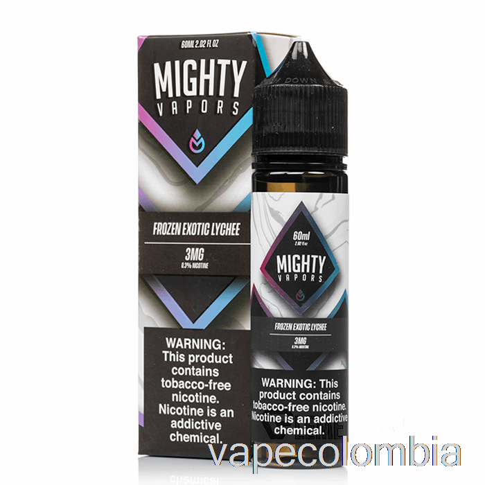 Vape Kit Completo Lichi Exótico Congelado - Mighty Vapors - 60ml 0mg